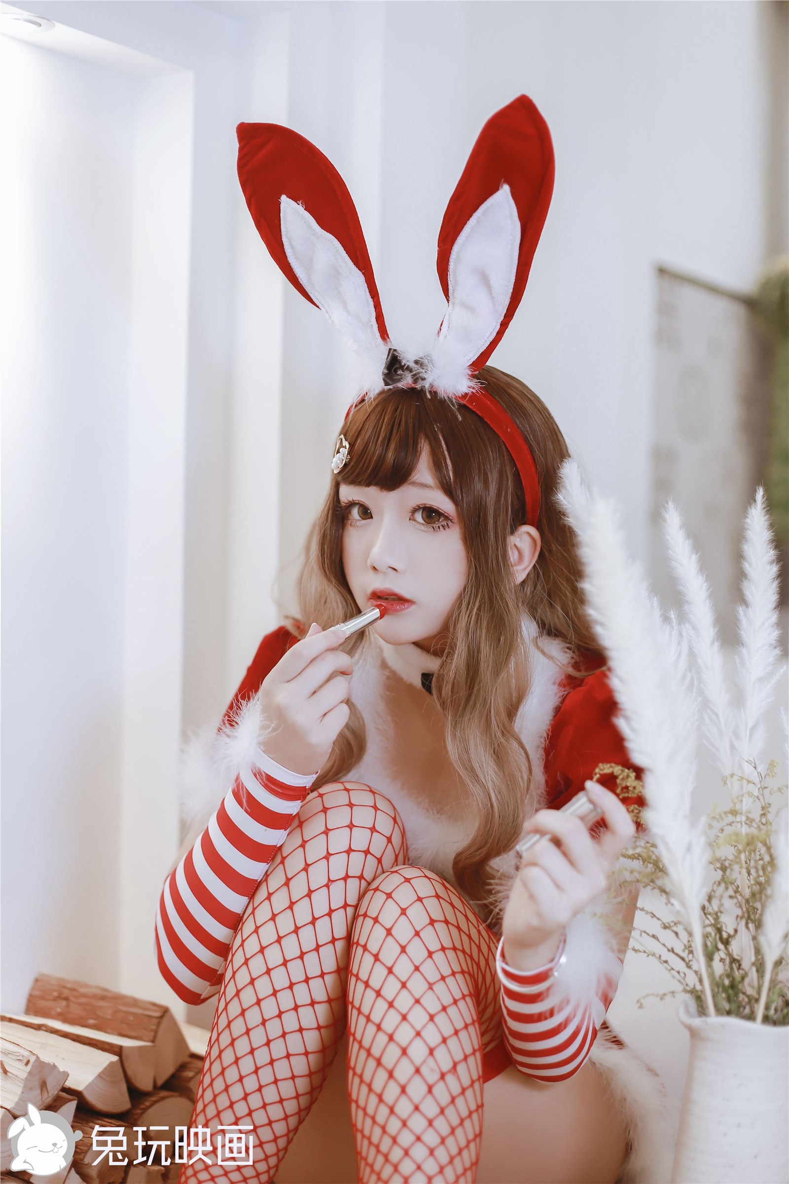 Sun Nai Jiao C35.006 Christmas rabbit(12)